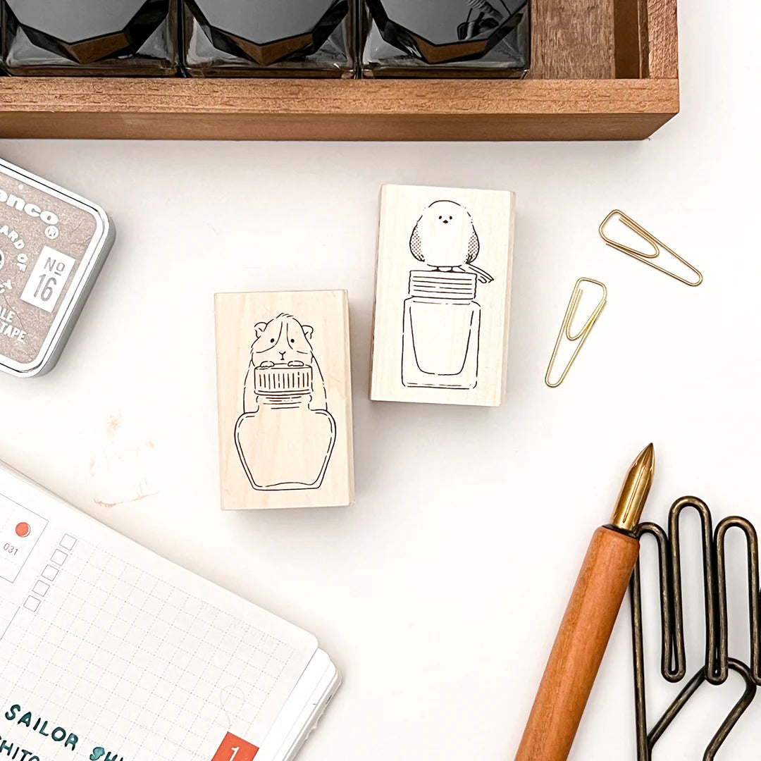 Beverly Ink's Companion Wooden Rubber Stamps