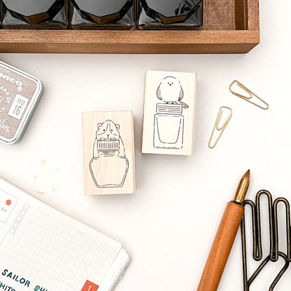 Beverly Ink's Companion Wooden Rubber Stamps