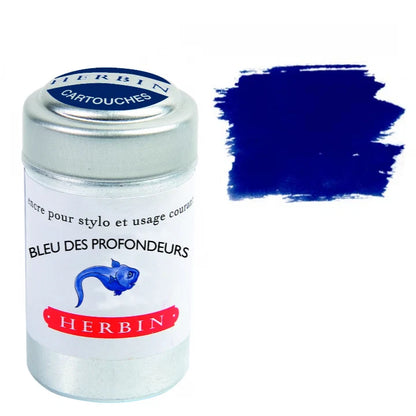 J. Herbin Fountain Pen Ink Cartridges [Tin of 6]