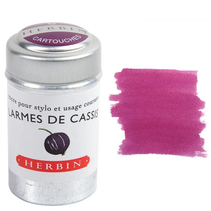 J. Herbin Fountain Pen Ink Cartridges [Tin of 6]
