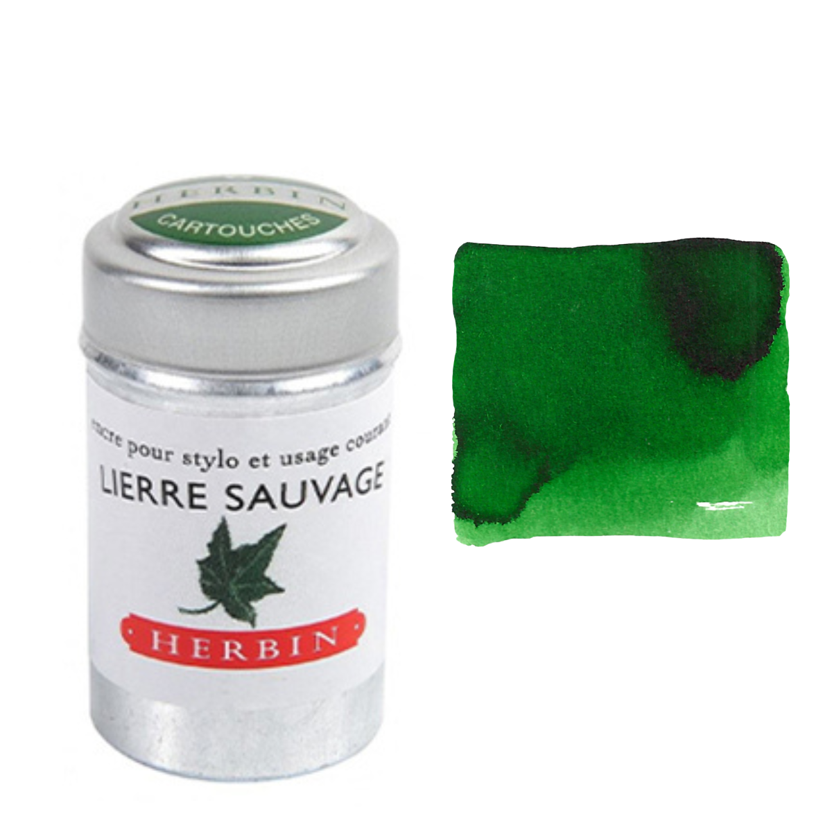 J. Herbin Fountain Pen Ink Cartridges [Tin of 6]