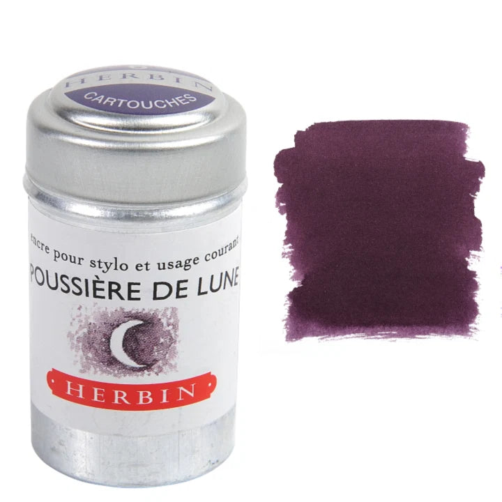 J. Herbin Fountain Pen Ink Cartridges [Tin of 6]