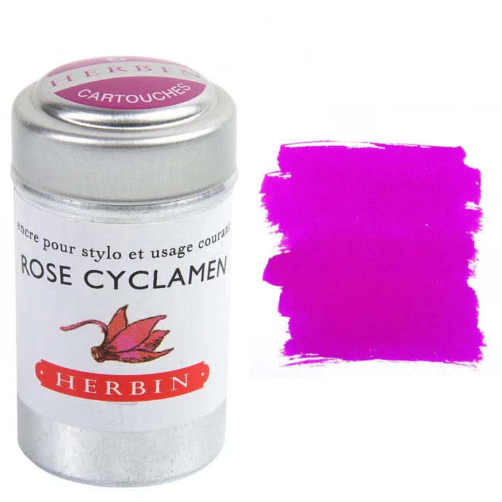 J. Herbin Fountain Pen Ink Cartridges [Tin of 6]