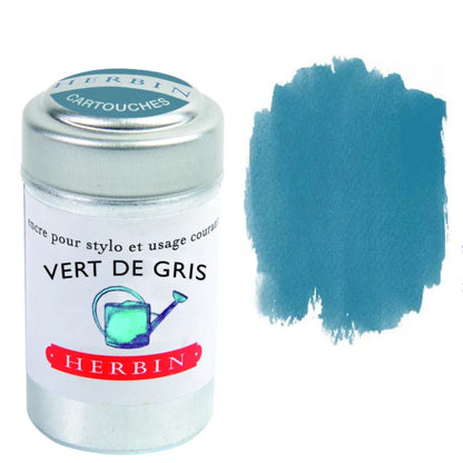 J. Herbin Fountain Pen Ink Cartridges [Tin of 6]