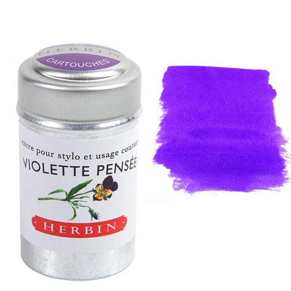 J. Herbin Fountain Pen Ink Cartridges [Tin of 6]