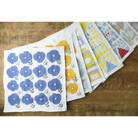 Tea Towel Dishcloth Set of 8 - Made in Japan