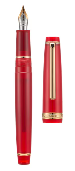 Jinhao 82 Translucent Colors w/ Gold Trim Fountain Pen