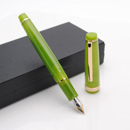 Jinhao 82 Translucent Colors w/ Gold Trim Fountain Pen