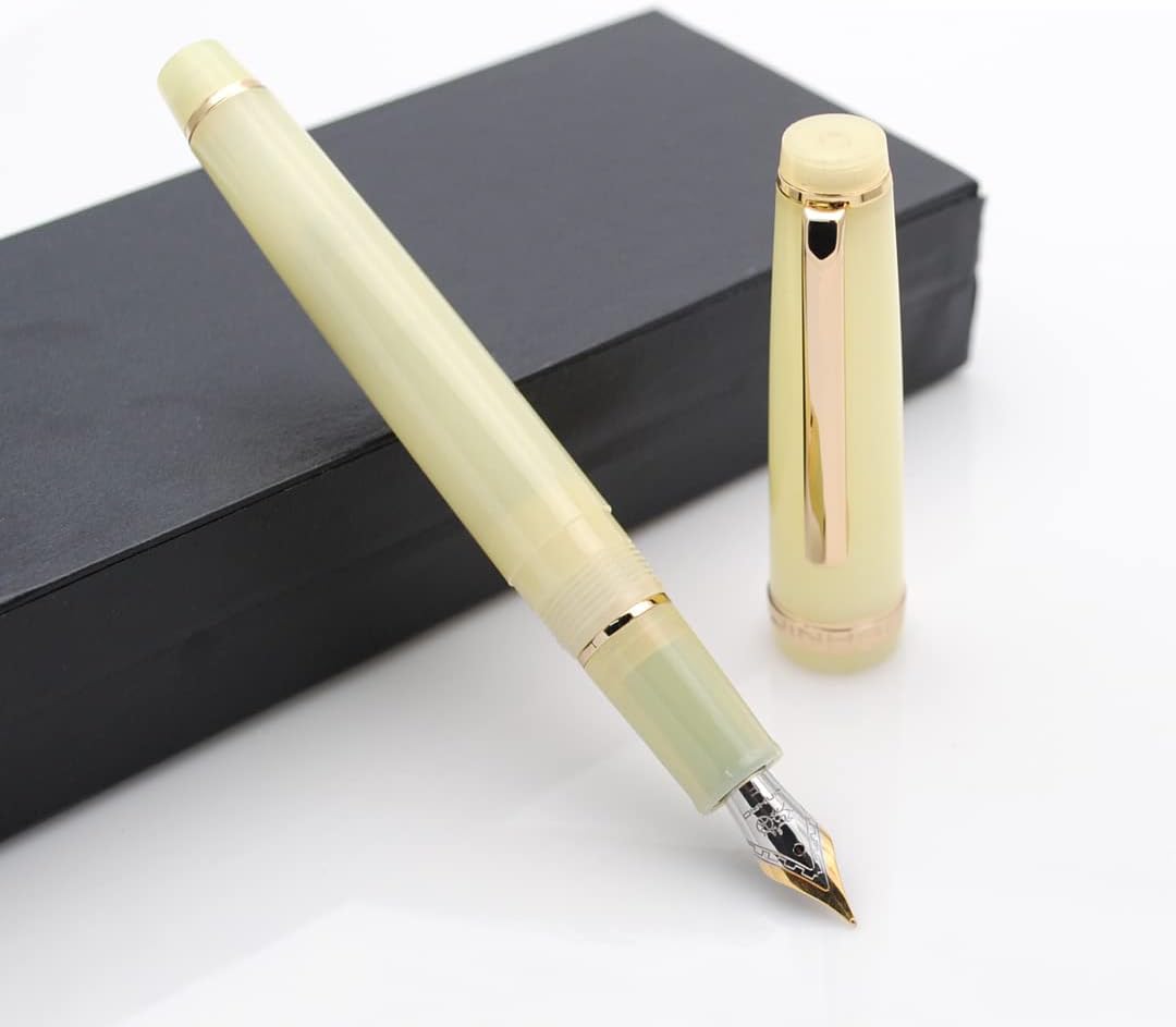 Jinhao 82 Translucent Colors w/ Gold Trim Fountain Pen