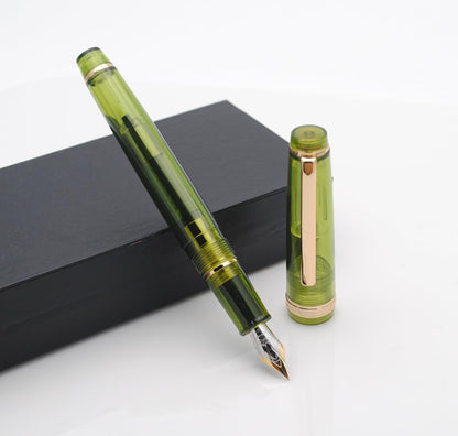 Jinhao 82 Translucent Colors w/ Gold Trim Fountain Pen
