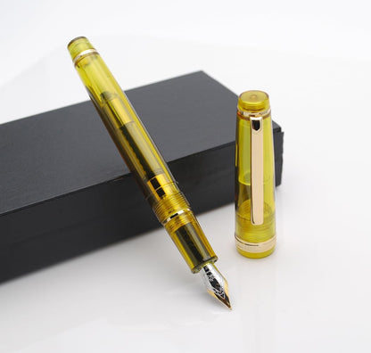 Jinhao 82 Translucent Colors w/ Gold Trim Fountain Pen