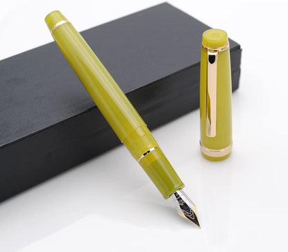 Jinhao 82 Translucent Colors w/ Gold Trim Fountain Pen