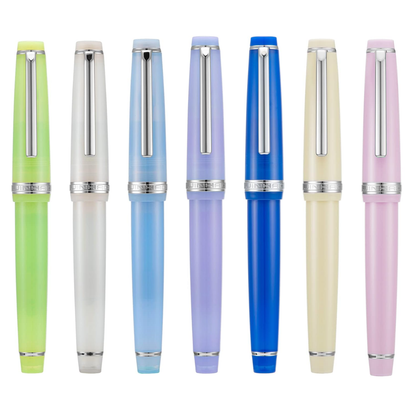 Jinhao 82 Translucent Colors w/ Silver Trim Fountain Pen