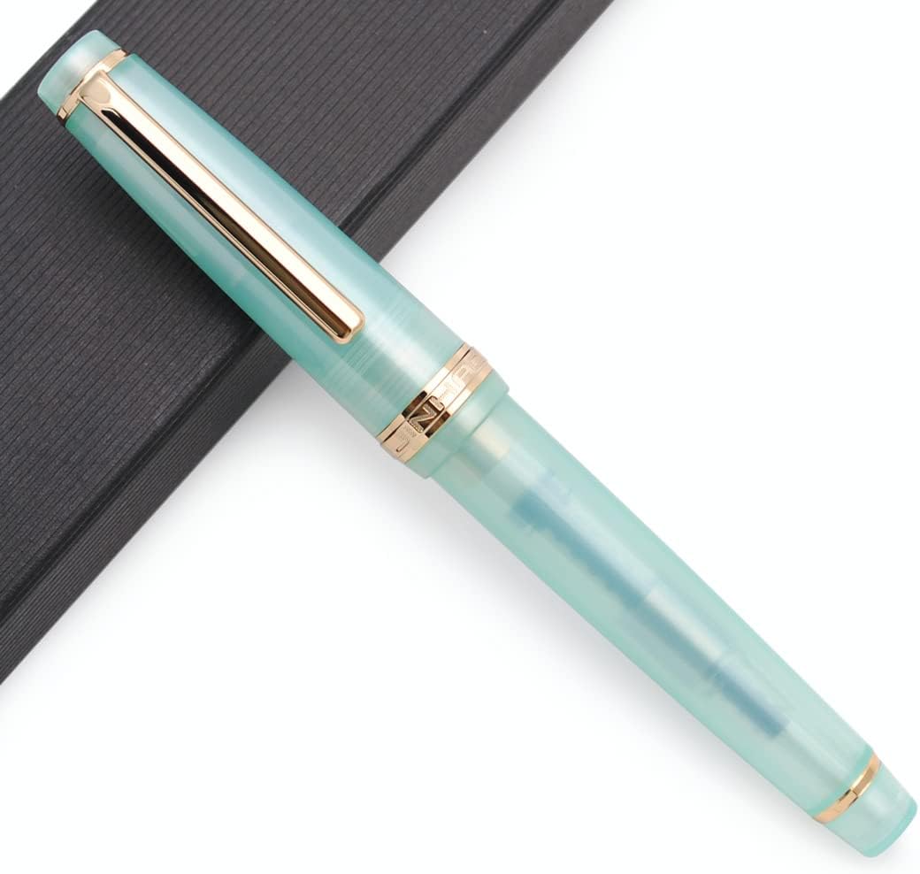 Jinhao 82 Translucent Colors w/ Gold Trim Fountain Pen