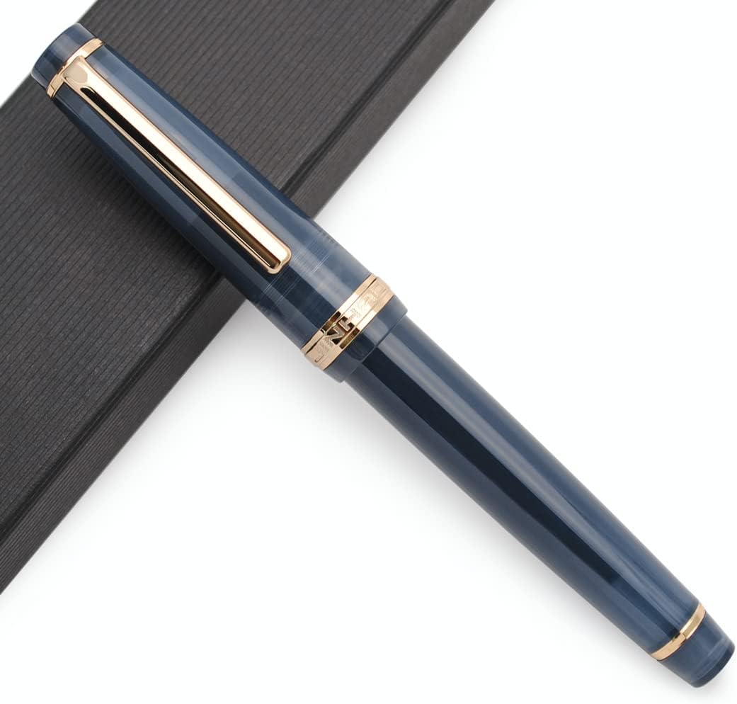 Jinhao 82 Translucent Colors w/ Gold Trim Fountain Pen