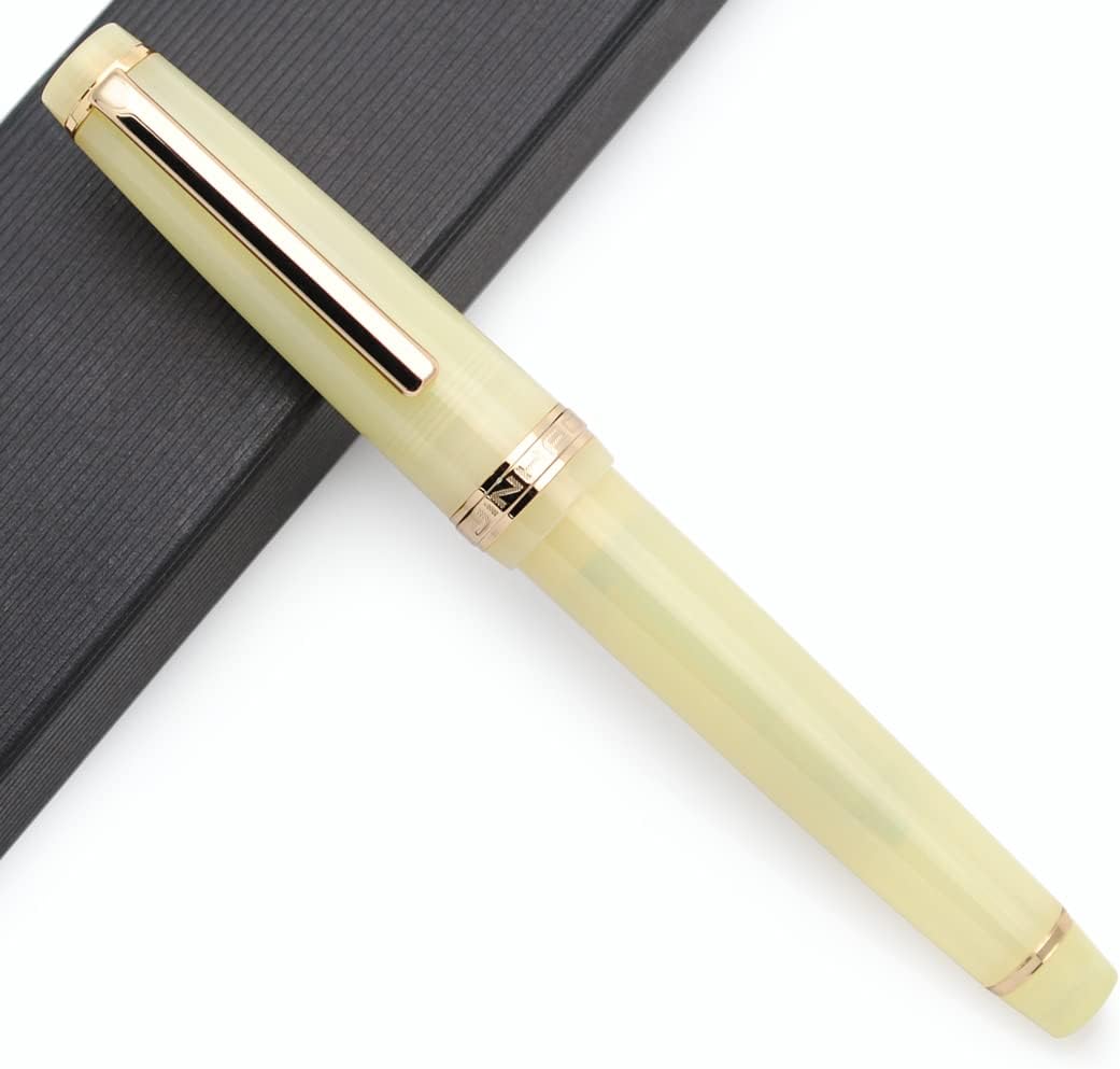 Jinhao 82 Translucent Colors w/ Gold Trim Fountain Pen