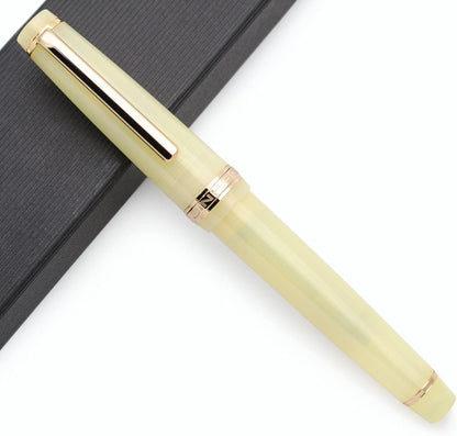 Jinhao 82 Translucent Colors w/ Gold Trim Fountain Pen