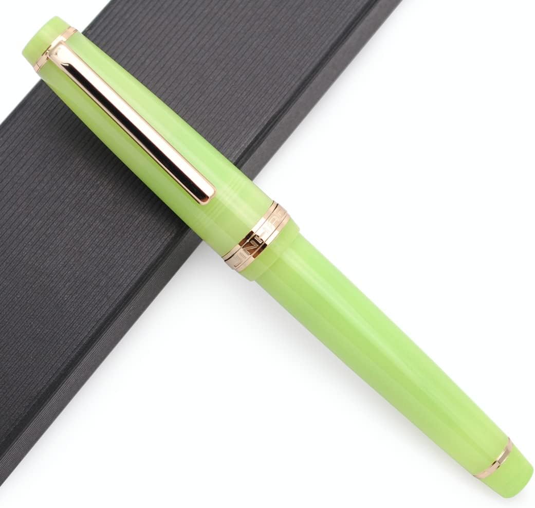 Jinhao 82 Translucent Colors w/ Gold Trim Fountain Pen