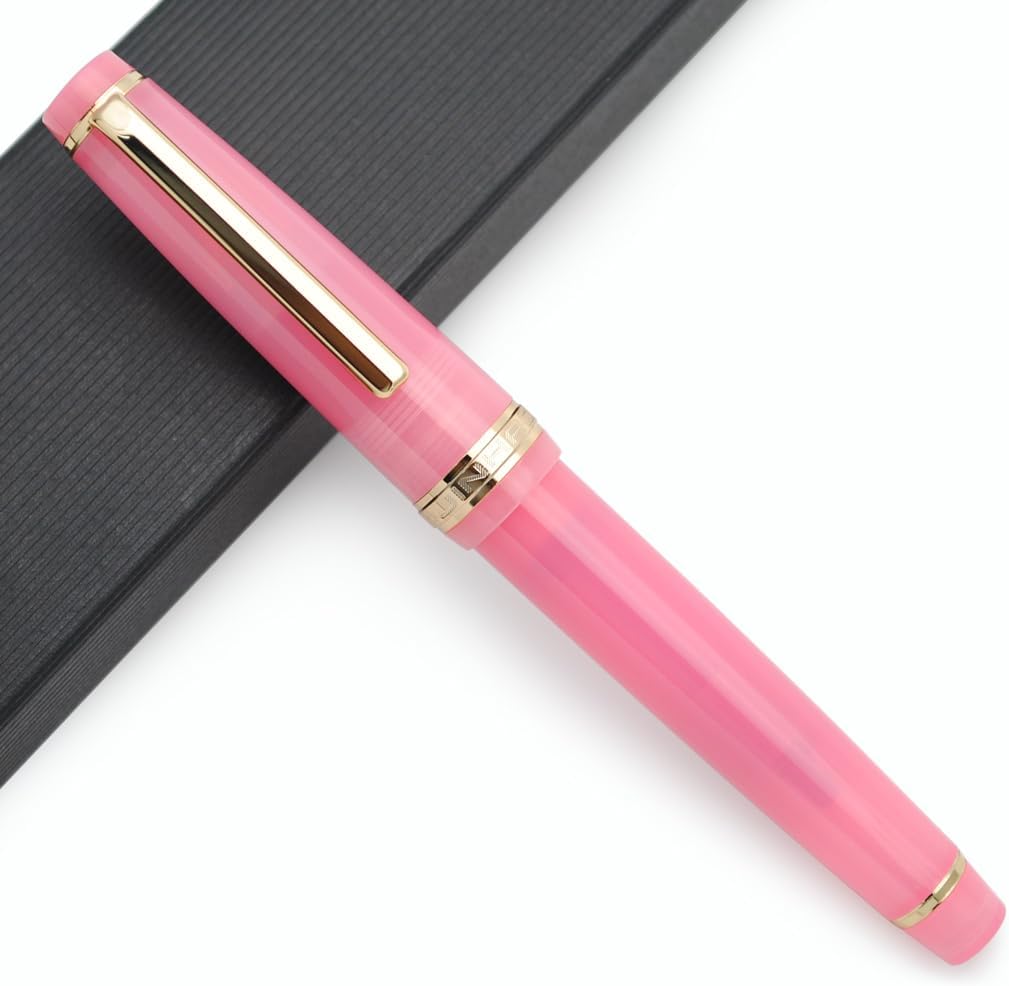 Jinhao 82 Translucent Colors w/ Gold Trim Fountain Pen