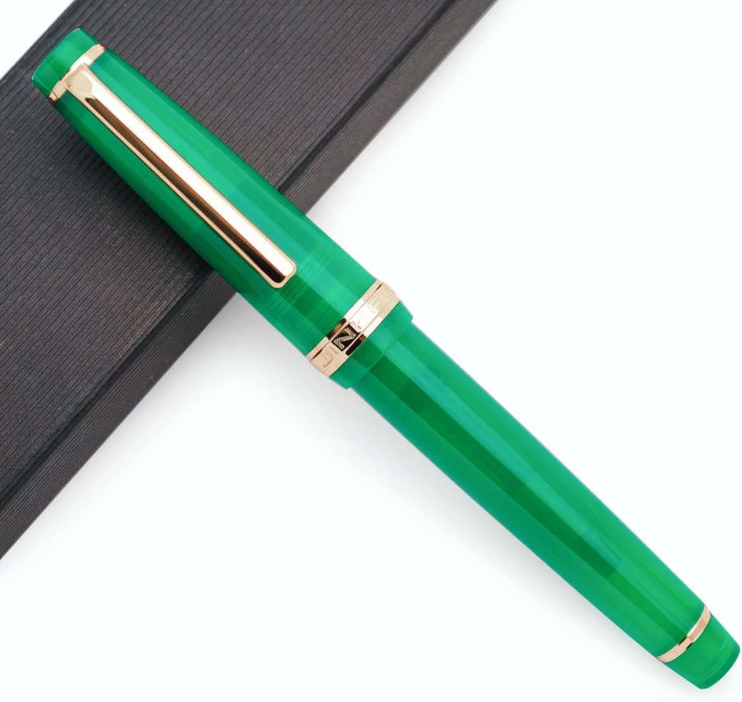 Jinhao 82 Translucent Colors w/ Gold Trim Fountain Pen
