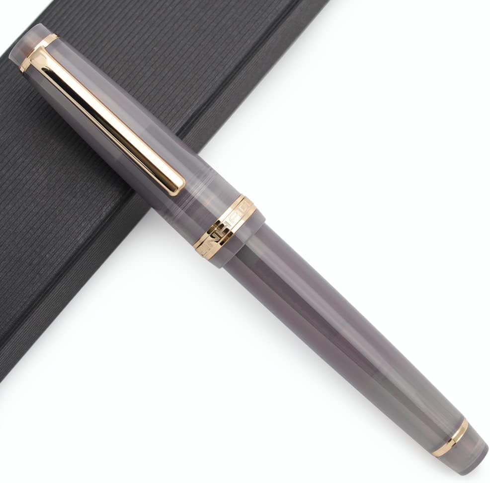Jinhao 82 Translucent Colors w/ Gold Trim Fountain Pen