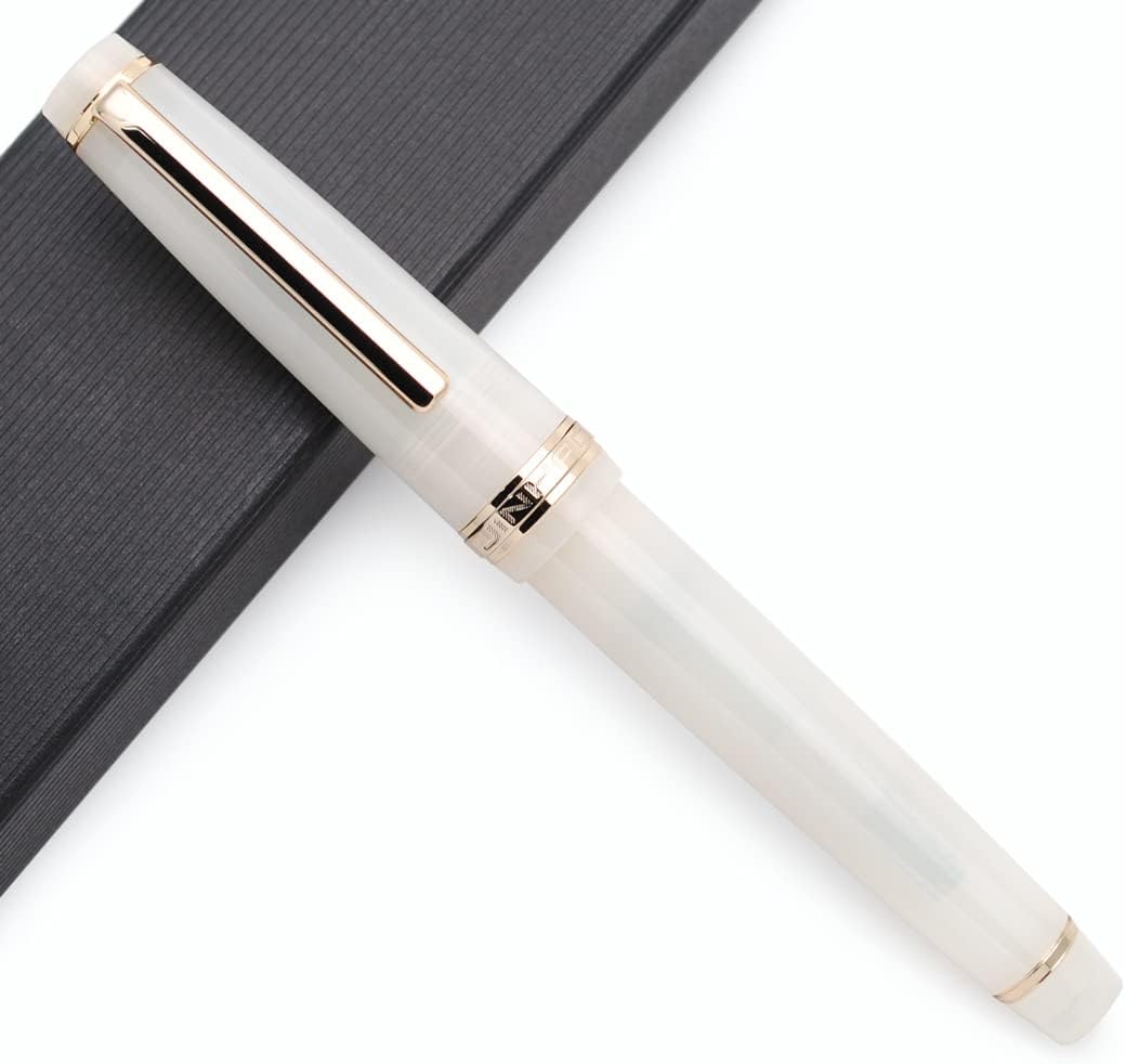 Jinhao 82 Translucent Colors w/ Gold Trim Fountain Pen