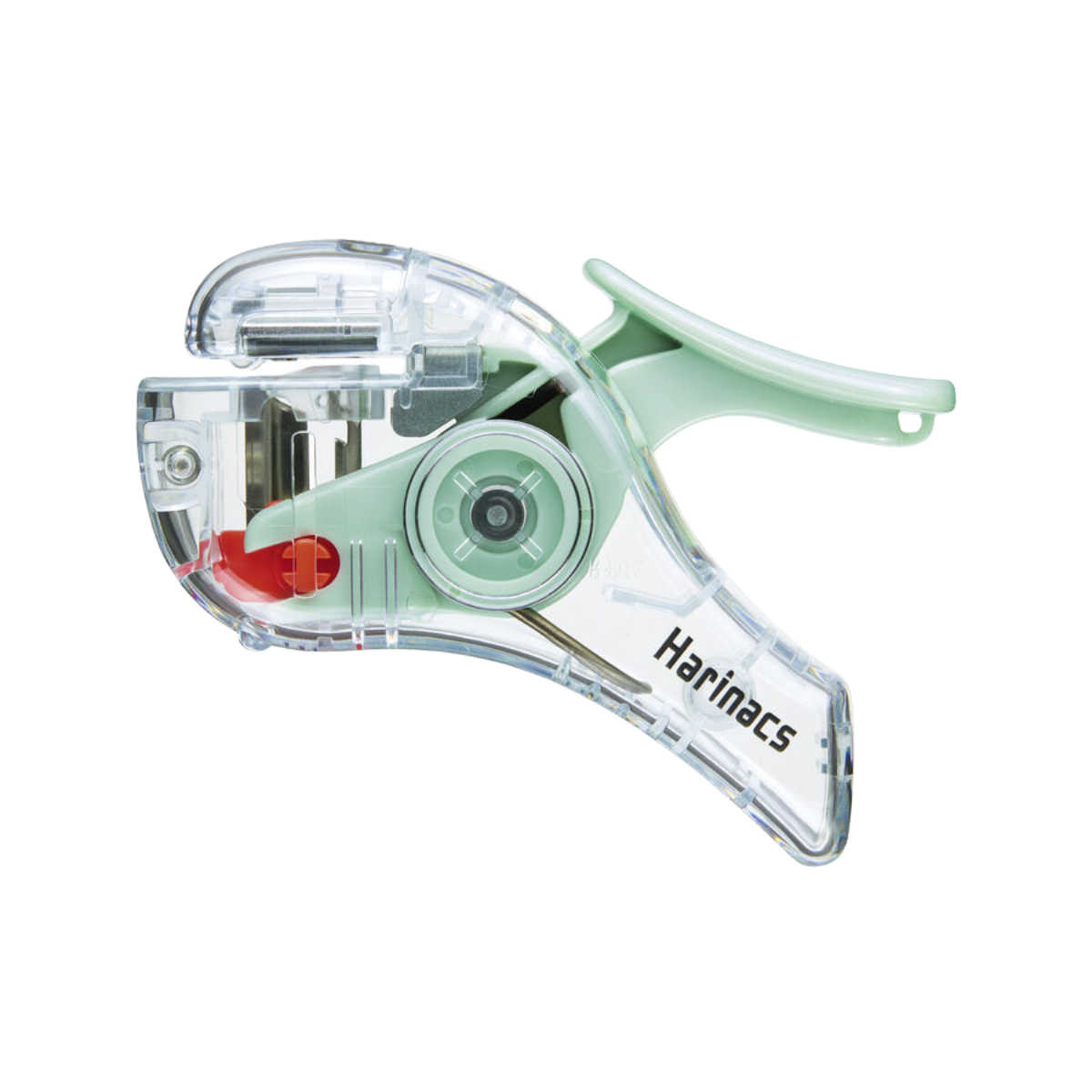 Kokuyo Transparent Mechanism Stapleless Stapler Harinacs Compact Alpha