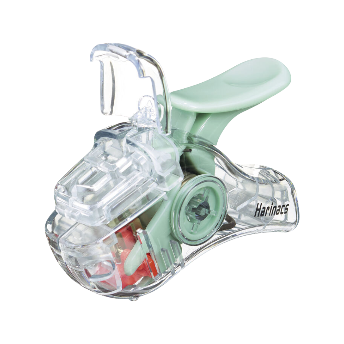 Kokuyo Transparent Mechanism Stapleless Stapler Harinacs Compact Alpha