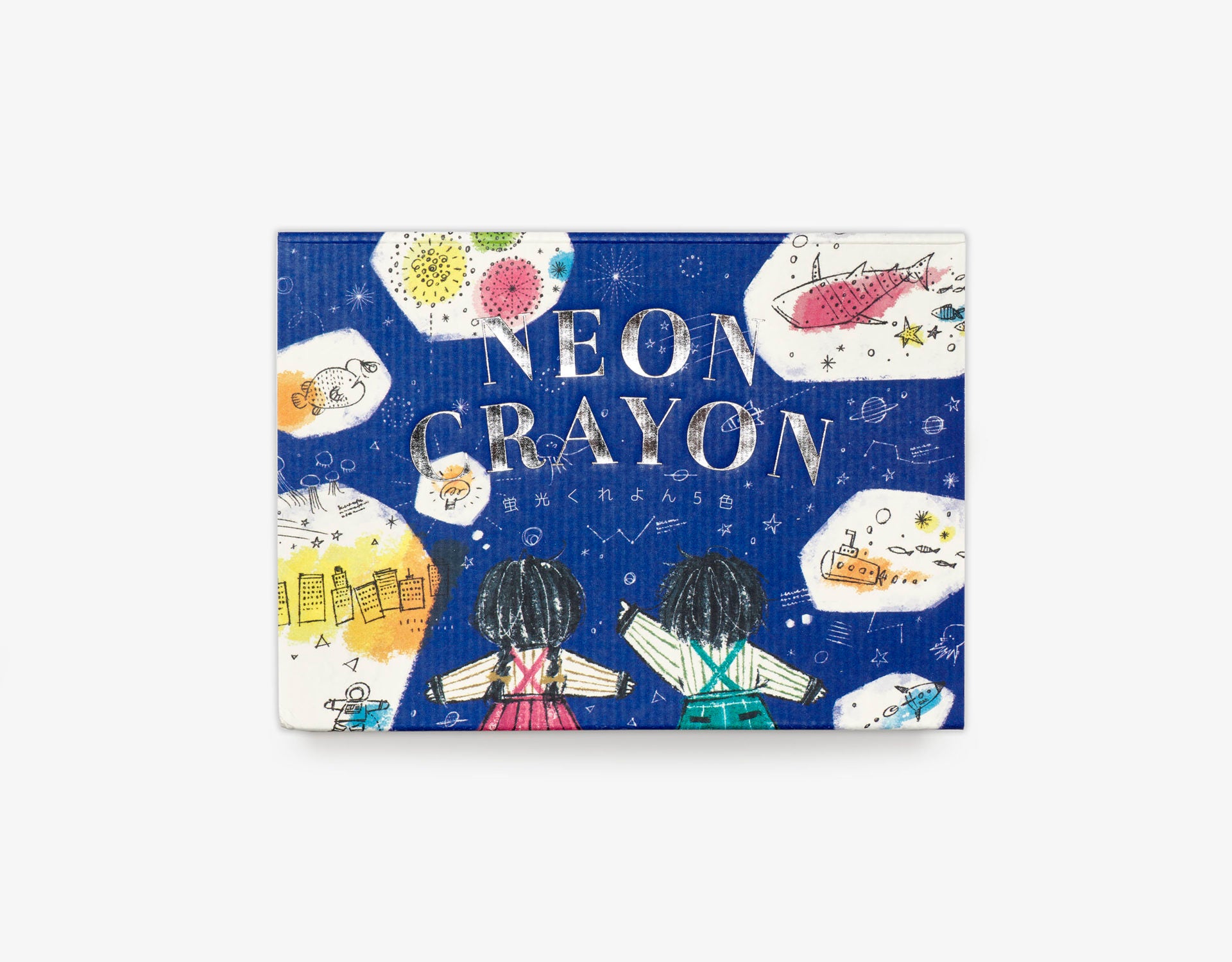 Kokuyo NEON Crayons