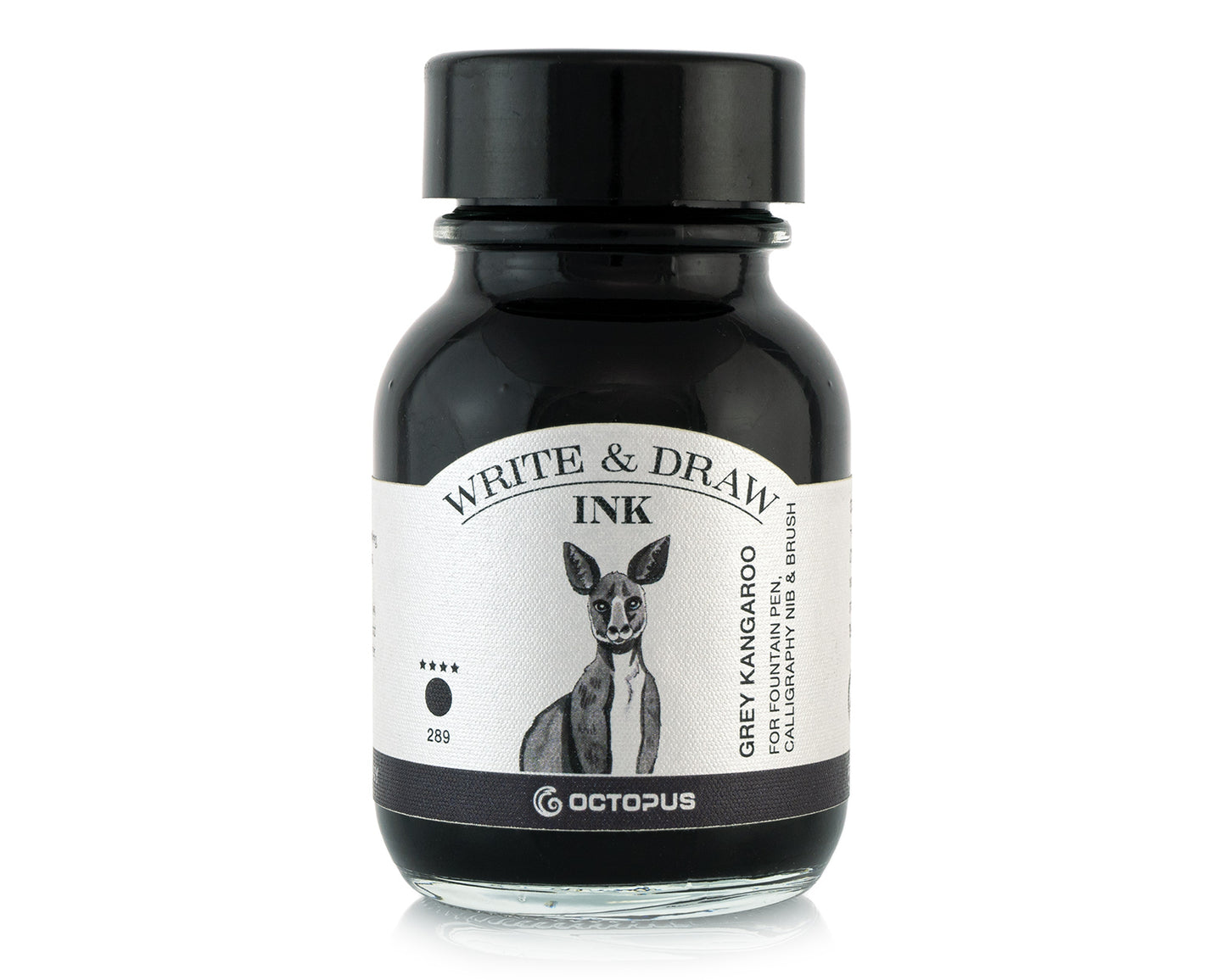 Octopus Fluids Pigmented Waterproof Document Proof Write and Draw Ink [50ml]