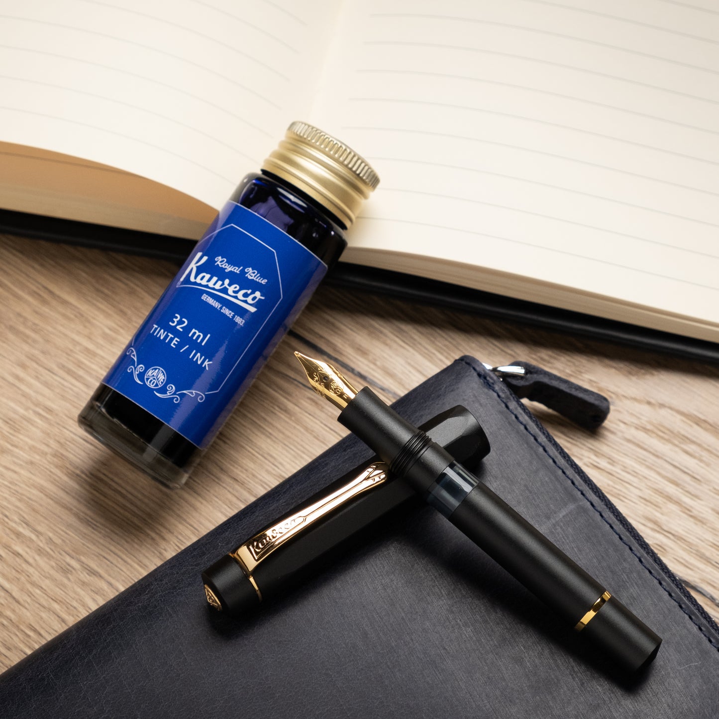 Kaweco Piston Sport AL Starter Set [w/ Ink]