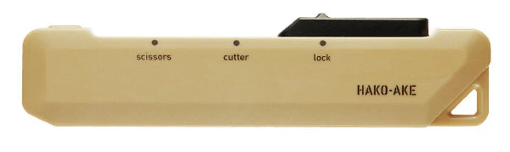 Kokuyo Hako-Ake 2 Way Portable Scissors + Cutter