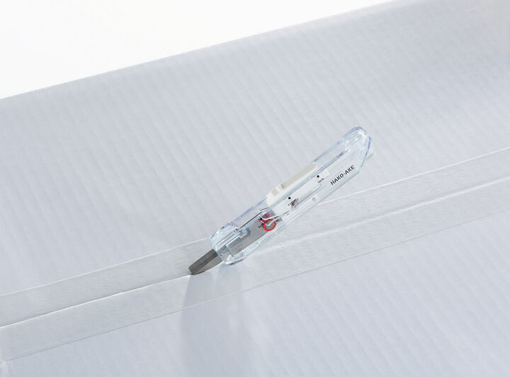 Kokuyo Transparent Mechanism HAKOAKE 2 Way Portable Scissors