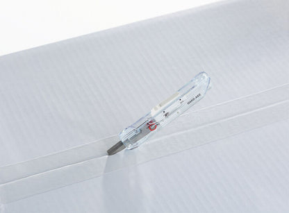 Kokuyo Transparent Mechanism HAKOAKE 2 Way Portable Scissors