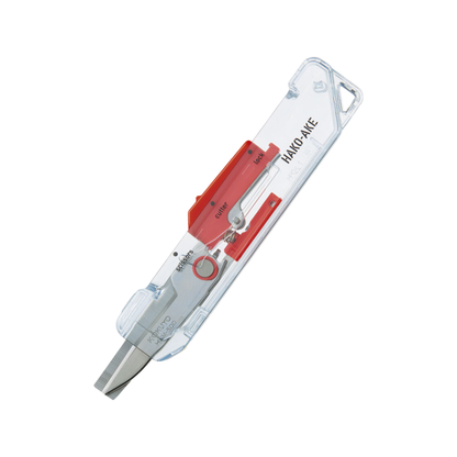 Kokuyo Transparent Mechanism HAKOAKE 2 Way Portable Scissors