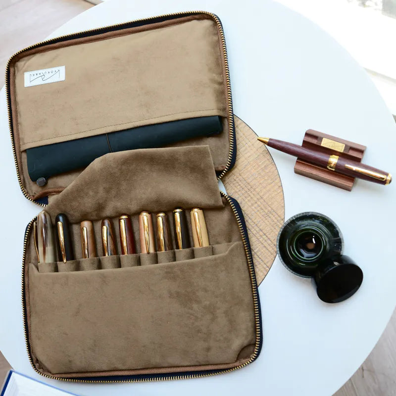 Kyoku Haku Siraya 10 Pen Case