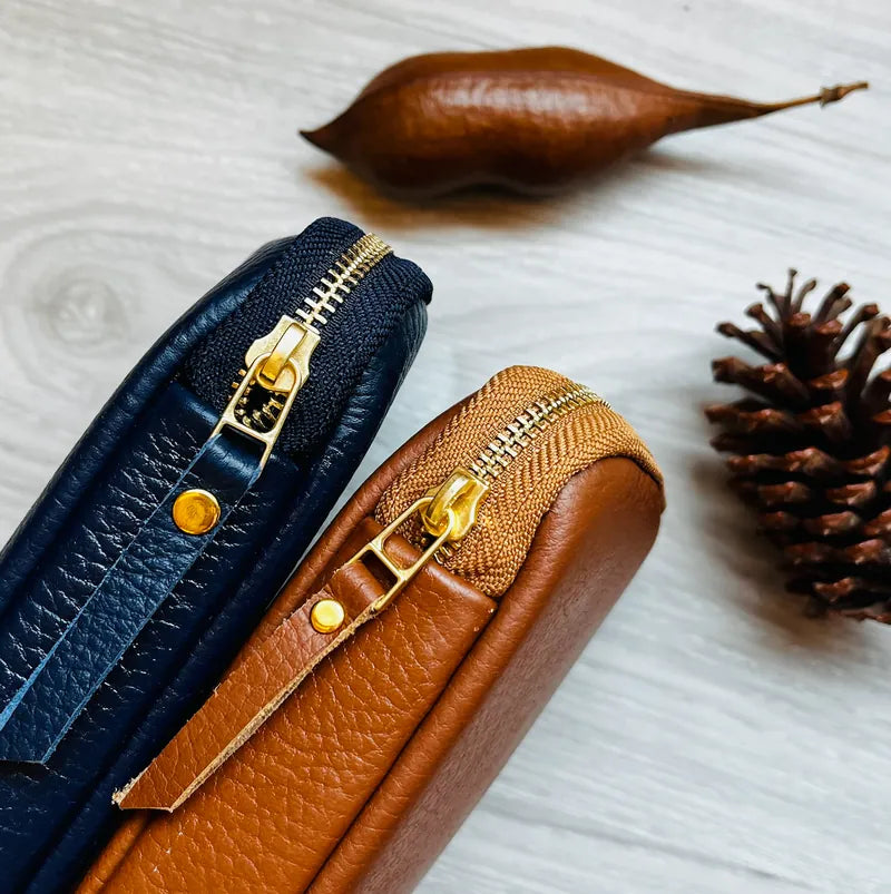 Kyoku Haku Leather 10 Pen Case