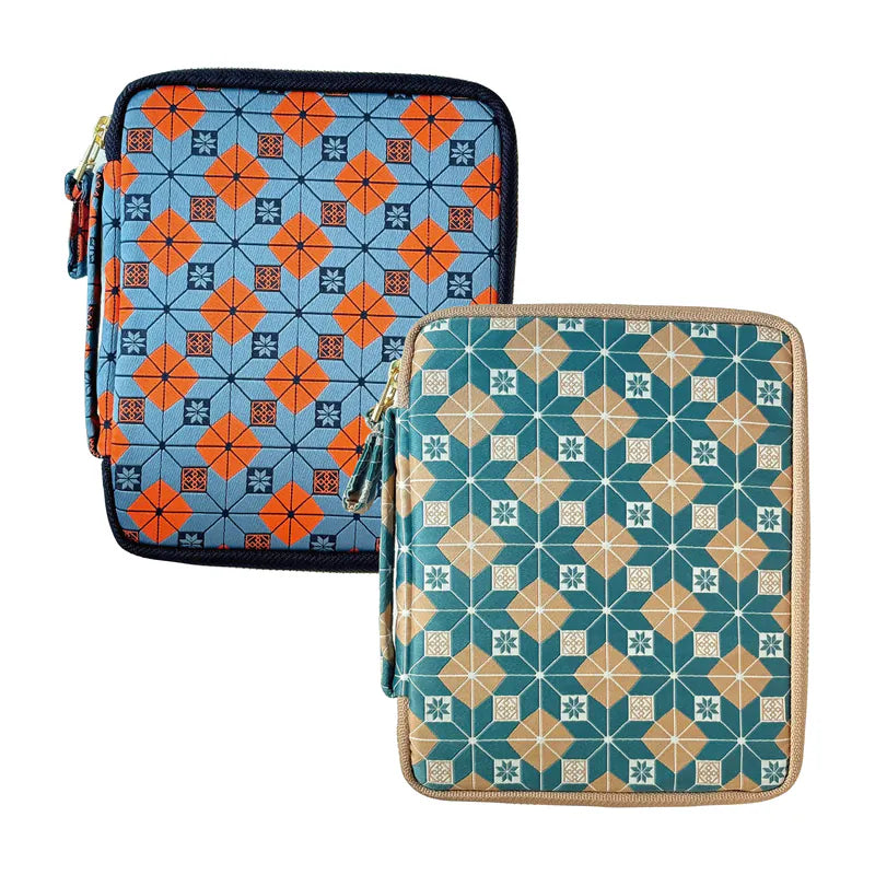 Kyoku Haku Siraya Zippered 10 Pen Case