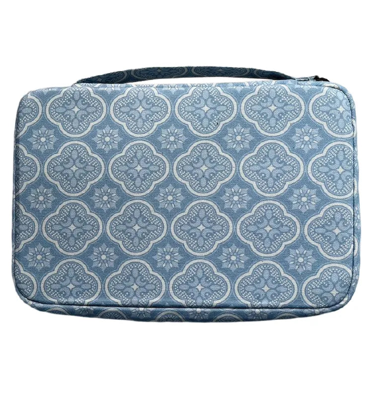 Kyoku Haku Begonia Flowers Zippered 20 Pen Case