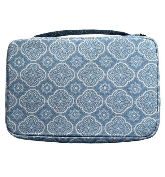 Kyoku Haku Begonia Flowers Zippered 20 Pen Case