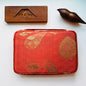Kyoku Haku Japanese Fabric Zippered 20 Pen Case