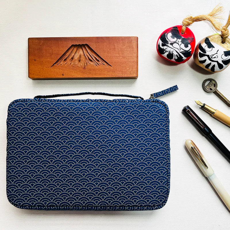 Kyoku Haku Zippered 20 Pen Case