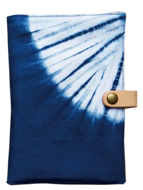 Kyoku Haku Indigo Dyed 4 Slots Pen Pouch