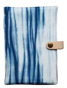 Kyoku Haku Indigo Dyed 4 Slots Pen Pouch