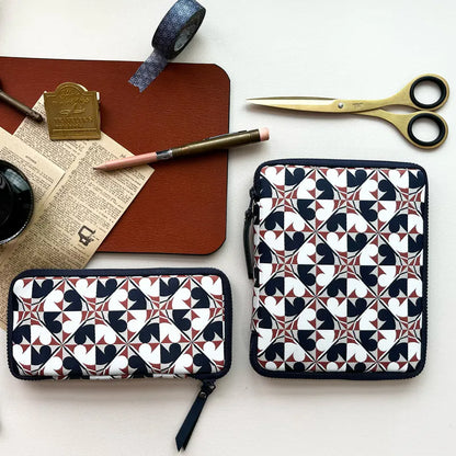 Kyoku Haku Archaeology Zippered 5 Slot Pen Case