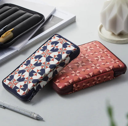 Kyoku Haku Archaeology Zippered 5 Slot Pen Case