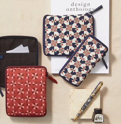 Kyoku Haku Archaeology Zippered 5 Slot Pen Case