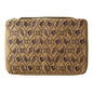 Kyoku Haku Siraya Belief Zippered Pen Case Brown  [3 Slots / 10 Slots / 20 Slots]