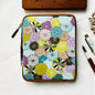 Kyoku Haku Dahlia Pattern Zippered Pen Case [10 Slots]