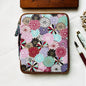Kyoku Haku Dahlia Pattern Zippered Pen Case [10 Slots]